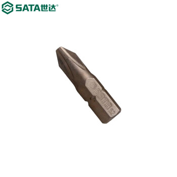 世达（SATA）59222 5件套6.3MM系列25MM长十字旋具头#1