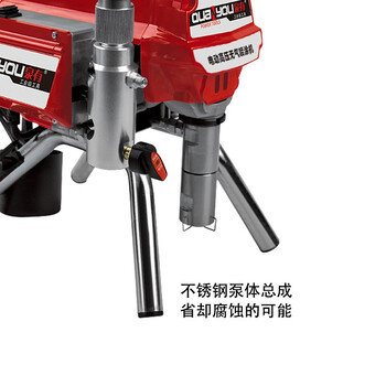 泉有（quanyou）无气喷涂机 QY-98A柱塞式1200W无刷电动高压无气喷涂机乳胶漆多功能小型涂料油漆喷漆