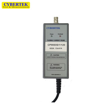CYBERTEK/知用 (非标)柔性电流探头/罗氏线圈CP9060S(600A,30MHz) 环周长120mm,感应环连接线长1m