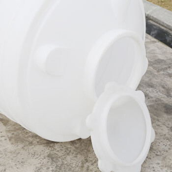 庄太太【白色1.5T】塑料水塔储水箱大号储水桶搅拌桶化工桶1/3/5/8/10T/20吨pe储水罐
