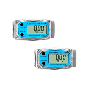 匡建仪表（CONJANT）TS-18电子涡轮流量计 油水电子数显液体计量器计量表 带瞬时水流量计1寸