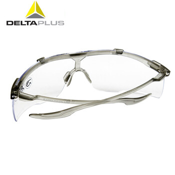 代尔塔（Deltaplus）101138 KISKA CLEAR超轻安全眼镜透明防雾 安全防护眼镜 定做 1付