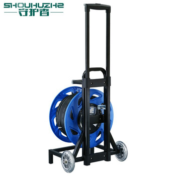 守护者（SHOUHUZHE）移动式电缆盘 4位国标卷线盘 220V YZW2*2.5平 100米 SCF35016B10