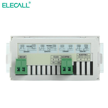 伊莱科(ELECALL)数显频率表赫兹表频率计数字智能电表48*96ELE-F51 白色 ELE-F51 7 