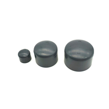 环琪 国标 UPVC水管配件 耐腐蚀 管帽堵头 1/2"(De20)DIN 