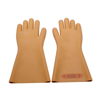 星工（XINGGONG）5KV绝缘手套 电力配电房防触电橡胶手套 防电耐高压电工用