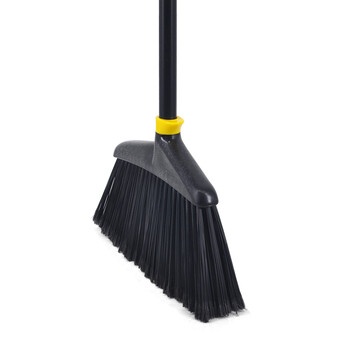 益美得 园林大号扫把加厚长杆笤帚庭院户外清扫工具 黄头硬毛款