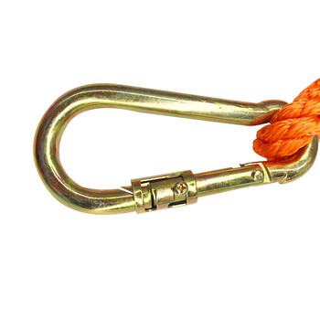 鸣固 安全带 防坠落安全带工地施工安全绳电工防护三点式全身式国标保险带腰带 双小钩双绳双背带