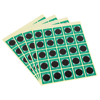 TFN NCW1 可逆性测温贴 感温纸 单片 黑变红 NCW1-65度 一张（25片）