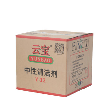 卫洋 Y-12 中性清洗剂 地板瓷砖地面多功能去污清洗剂 4瓶/箱