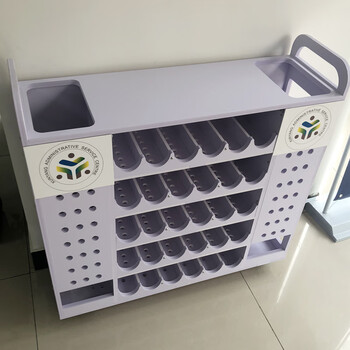 兰诗 DA2104 雨伞收纳架雨伞桶挂放伞的架子雨伞架 单桶+5层5孔  放25~35把伞