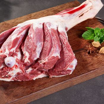 羊肉清真宁夏滩羊羊后腿肉羊腿新鲜羊排羊腿鲜羊肉生羊肉羊腿羊肉五斤