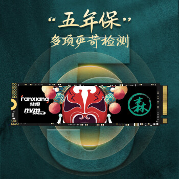 梵想（FANXIANG）1TB SSD固态硬盘 M.2接口NVMe协议 精选TLC颗粒 一体机台式机笔记本电脑AI PC存储配件 S500PRO