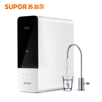 苏泊尔(SUPOR)净水器 家用直饮RO反渗透 400G大通量无桶纯水机DR2H1