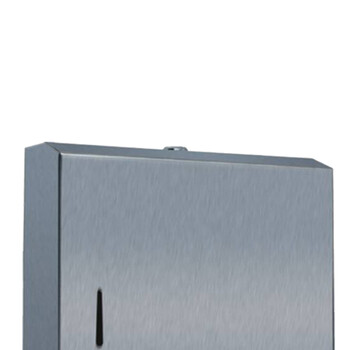 北奥（Beao）OK-517B 不锈钢擦手纸盒壁挂式 砂光 大卷纸盒 卫生间擦手纸厕纸盒 