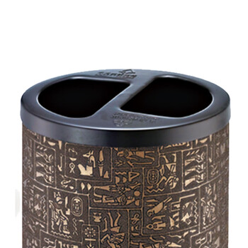 南 GPX-45R 南方套皮房间桶  埃及纹 商用酒店宾馆客房垃圾桶 果皮桶 房间桶