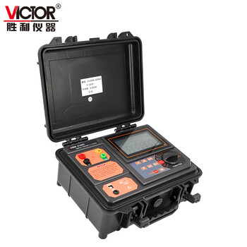 胜利仪器（VICTOR）接地电阻测试仪数字电阻表防雷检测仪接地摇表测量仪 VC4106C