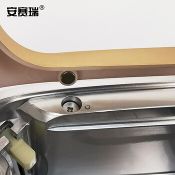 安赛瑞 全自动鞋套机 一次性商用办公实验室展厅鞋膜机 金属烤漆 灰色 28739