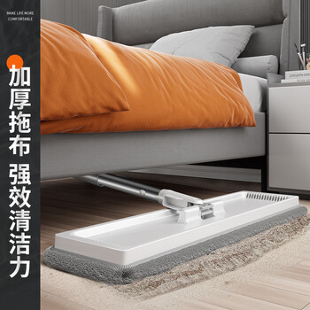 佳帮手平板拖把40cm6布家用一拖净免手洗2025带桶一套洗拖地神器墩拖布