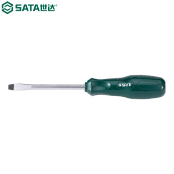 世达（SATA）61613 A系列一形字穿心螺丝批6x100MM