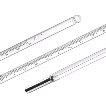 匡建仪表一等标准玻璃温度计WBG系列 50-75℃ 1支长度54cm 分度值0.05℃ 可过检 高精度 实验室用 50-75℃ 