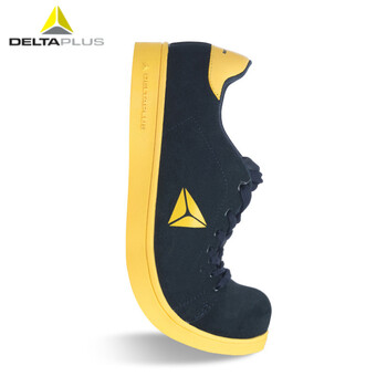 代尔塔（Deltaplus）301310无金属劳保安全鞋防砸防刺穿耐热SRC防滑安全鞋 定做 蓝黄色 40码 1双