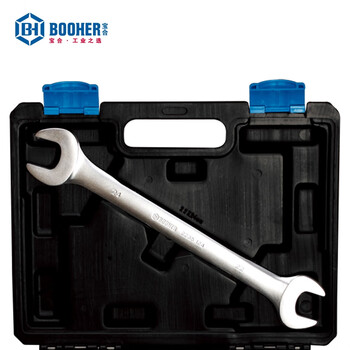 宝合(BOOHER)6件全抛光双开口扳手组套 2200203