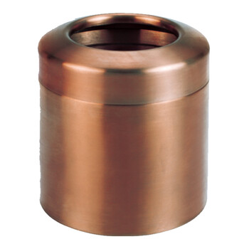 南 GPX-205E 南方台面果皮桶  玫瑰金 桌面垃圾桶 不锈钢果皮桶  商用酒店宾馆客房垃圾桶