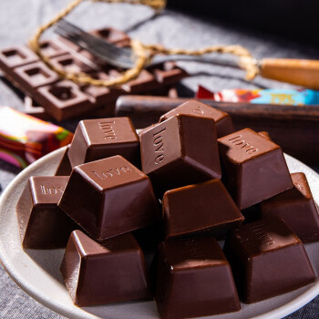 夹心巧克力喜糖果散装巧克力多口味零食小吃休闲食品200g试吃装