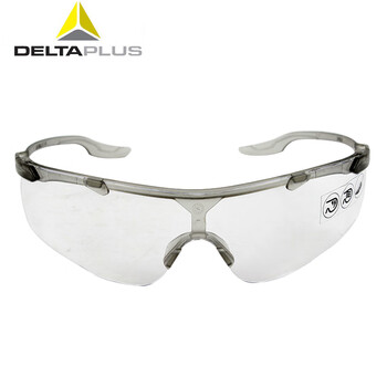 代尔塔（Deltaplus）101138 KISKA CLEAR超轻安全眼镜透明防雾 安全防护眼镜 定做 1付