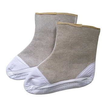 金诗洛 KSL289 毛毡袜 矿工防寒袜套加厚棉袜劳保冬季 中筒43码