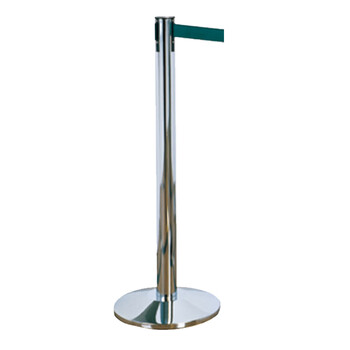 南 LG-S4 伸缩带栏杆座 镜钢  银行隔离带警戒线围栏护栏排队栏