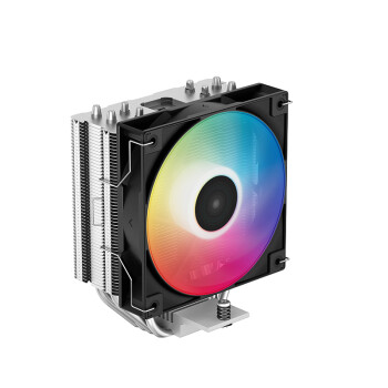九州风神（DEEPCOOL）玄冰400幻彩V5CPU散热器附带硅脂（镀镍4热管/220W/热管偏置不挡内存/多平台支持/AG400LED）