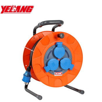 野狼 yelang 电线盘移动电缆电线卷线盘30米 3*2.5 16A盘线轴工程绕线盘拖线盘YL-S32MS-1030