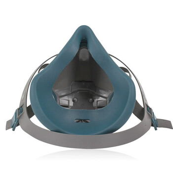 3M 6502 硅胶防尘面具 防PM2.5喷漆装修工作防护面罩 不含滤毒盒 1个/袋 定做