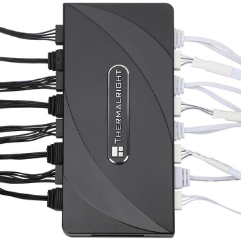 Thermalright(利民) FAN and ARGB HUB X8 ARGB风扇HUB 支持8组PWM+ARGB风扇同步