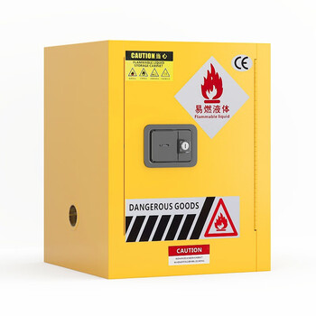 知旦 防爆安全柜 4加仑实验室存储柜 ZD315 黄色