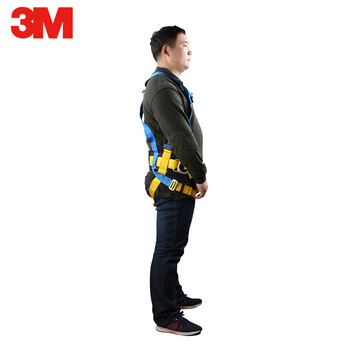 3M 1318020 保泰特攀岩攀爬安全绳电工腰带保险带消防救生带六点式安全带  1条 定做