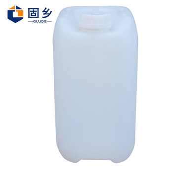 固乡塑料桶 20升水桶 25L方形酒桶 30公斤化工桶5升堆码桶10kg废液桶 【白色15L】