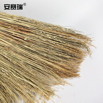 安赛瑞 高粱脱壳扫把 物业环卫扫帚笤帚清洁工具 (5把装）扫雪工具 无穗高粱扫把24194