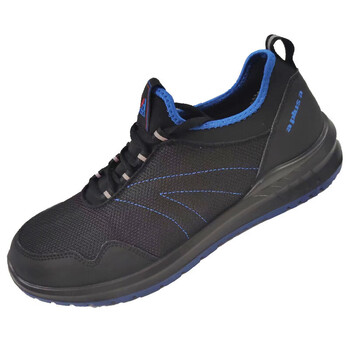 A+A 5202A 防砸6KV绝缘安全鞋 AN1防砸钢头双密度PU防滑大底工作劳保鞋 1双 45码