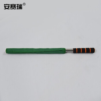 安赛瑞 指挥旗 机场铁路地铁交通站台信号旗 运动会裁判旗发令旗手旗警示旗 5面装 绿色 12584