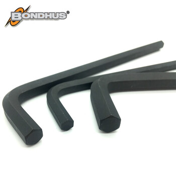 美国波顿(BONDHUS)英制加长平头内六角扳手（12129）进口五金工具套装公制 英制1 1/2 长度514mm