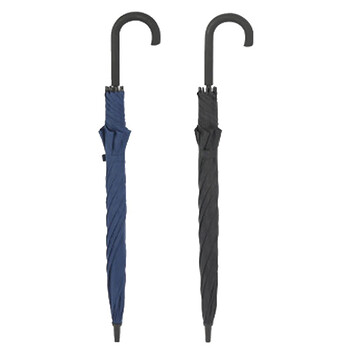 海斯迪克 HKY-88 大号弯杆雨伞 商用高尔夫伞 男士商务伞礼品广告伞 黑色5把