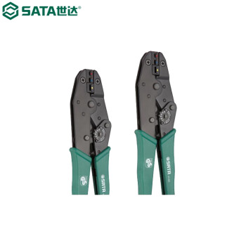 世达（SATA）91105 强力绝缘端子压著钳9"