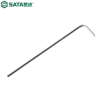 世达（SATA）81316A  铬钒钢加长内六角扳手10MM