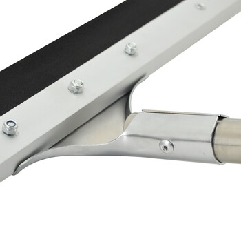 益美得 大号海绵地刮地面刮水器商用地板刮刀卫生间浴室不锈钢杆铝合金清洁刮 65厘米