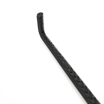 海斯迪克 HK-623 井盖拉勾 开下水道物业T型钢筋钩子拉杆 卷帘门拉钩挂钩拉货钩 加粗尖口45cm-带胶套