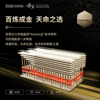 致态（ZhiTai）长江存储 1TB SSD固态硬盘 NVMe M.2接口 TiPlus7100《黑神话：悟空》联名版