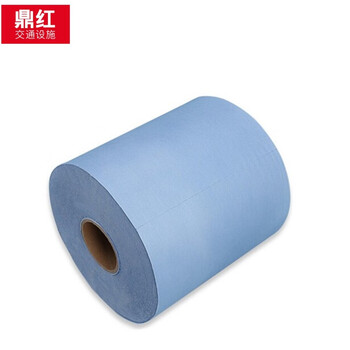 鼎红 防静电无尘纸除尘无纺布白蓝色实验室吸油纸工业用擦拭纸白色20*30cm[500张/卷]